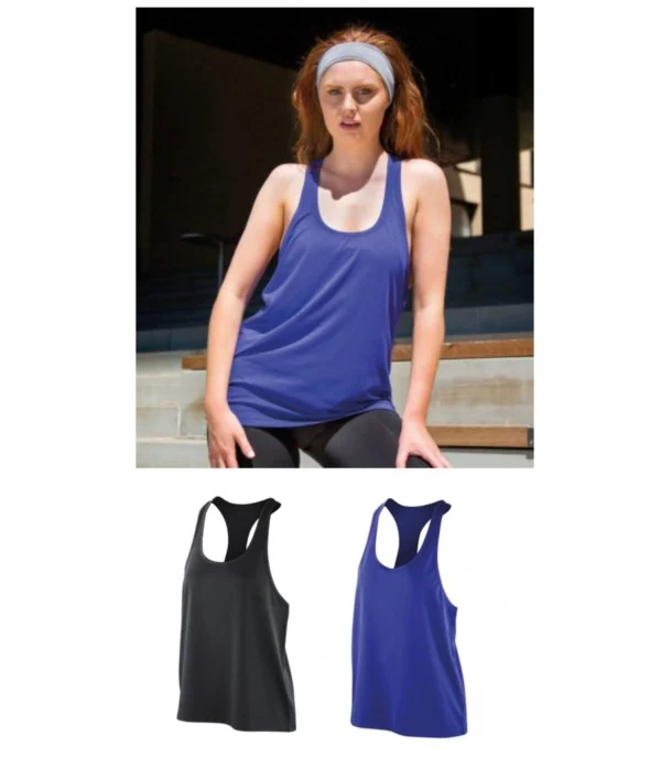 Spiro SR285F Ladies Impact Softex Tank Top